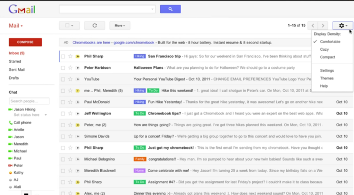 Kako se vratiti na stari Gmail ili kako podesiti novu inačicu gmail