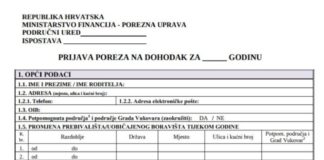 Prijava poreza na dohodak