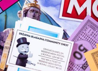 Weekend Media Festival dio legendarnog Monopolyja Monopoly