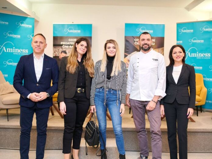 Dalibor Matovina, Marina Perić, Ella Dvornik, David Skoko i Tatjana Glamatović Aminess posao