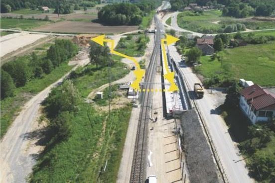 Prikaz kretanja putnika u stajalištu Vojakovački Kloštar
