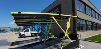 SoltiQ mobilna solarna punionica električnih vozila