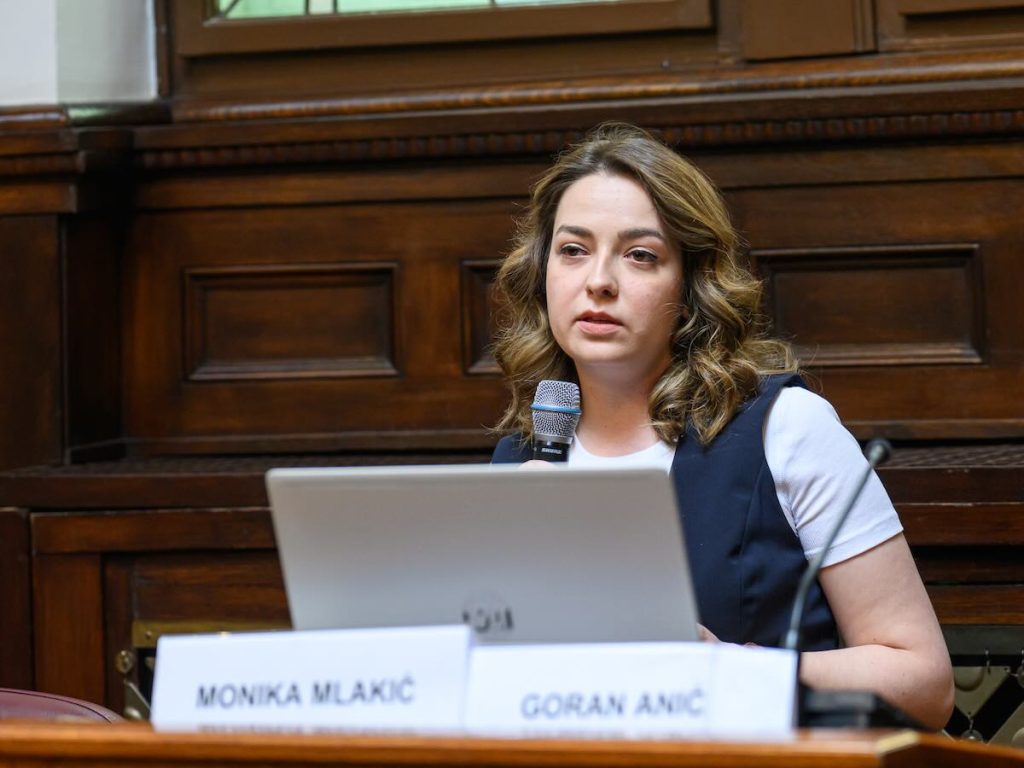 Monika Mlakić, predsjednica Centra za digitalnu izgradnju Hrvatska; izvor: HGK