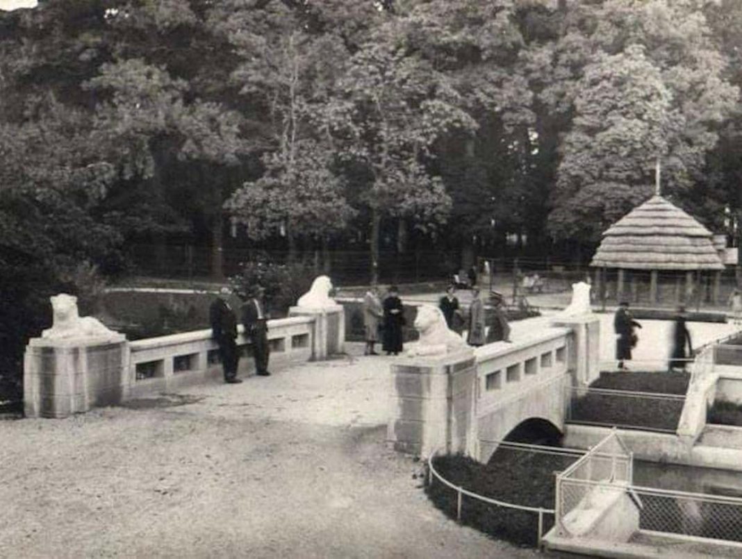 Lavlji most 1930. godine Zoološki vrt Grada Zagreba