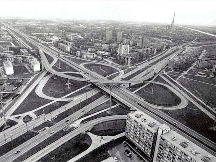 petlja-drziceva-slavonska-1978 sanacija petlje na križanju Slavonske i Držićeve