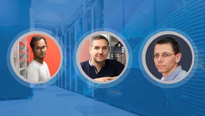Članovi hrvatskog dijela tima su dr. sc. Abhiram Kaushik Badrinarayanan. dr. sc. Davor Davidović i dr. sc. Jurica Novak [Izvor: Institut Ruđer Bošković]