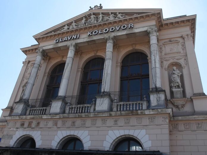 Zagreb Glavni kolodvor - ulaz obnova zgrade zagrebačkog Glavnog kolodvora