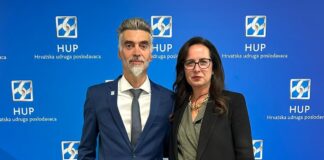 Mislav Balković, predsjednik HUP-a, i Irena Weber, glavna direktorica HUP-a [Izvor: HUP]