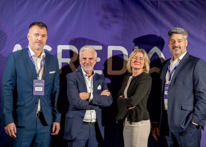 Ivica Balenovic, Janos Kis, Lisbeth Lorenz, Michael Kolb ACREDIA tim u Hrvatskoj