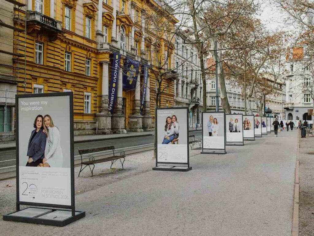 Izložba Bila si moja inspiracija od ovog je tjedna postavljena na Zrinjevcu