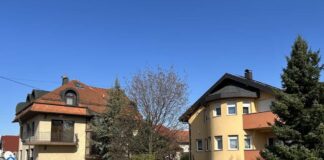 Kuće u zagrebačkom naselju Rudeš foto Zinka Kocijan