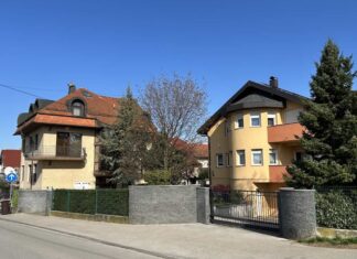 Kuće u zagrebačkom naselju Rudeš foto Zinka Kocijan