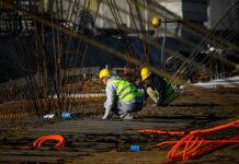 Gradilište stambenog kompleksa L68 u Splitu; izvor Texo Molior