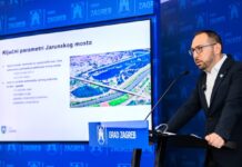 Jarunski most - Tomislav Tomašević predstavlja projekt; foto zagreb.hr