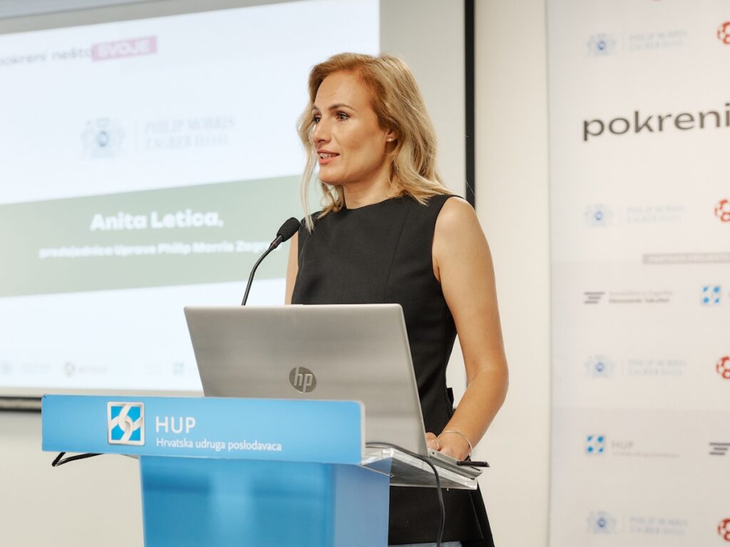 Predsjednica Uprave tvrtke Philip Morris Zagreb Anita Letica; foto press