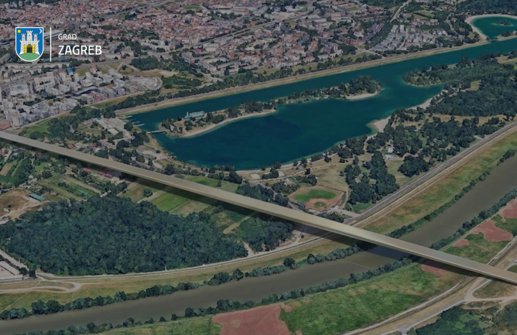 Jarunski most - vizualizacija; izvor zagreb.hr