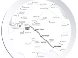 Afcons Infrastructure pruga Dugo Selo-Novska