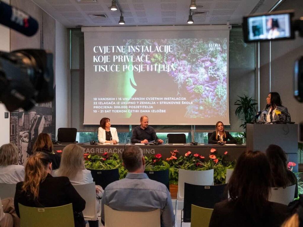 Floraart 2026. je najavljen na konferenciji za novinare u Zagrebačkom holdingu; izvor zagreb.hr