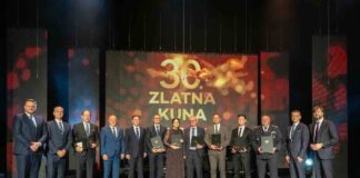 Zlatne kune dodijeljene po 30. put; izvor: HGK